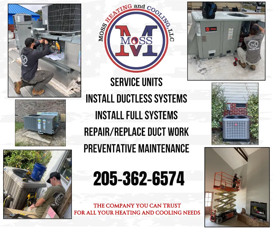 Moss Heating and Cooling work